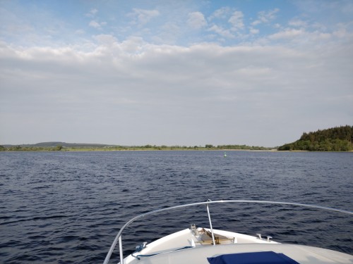 ein letztes Ablegen, eine letzte Schleuse...